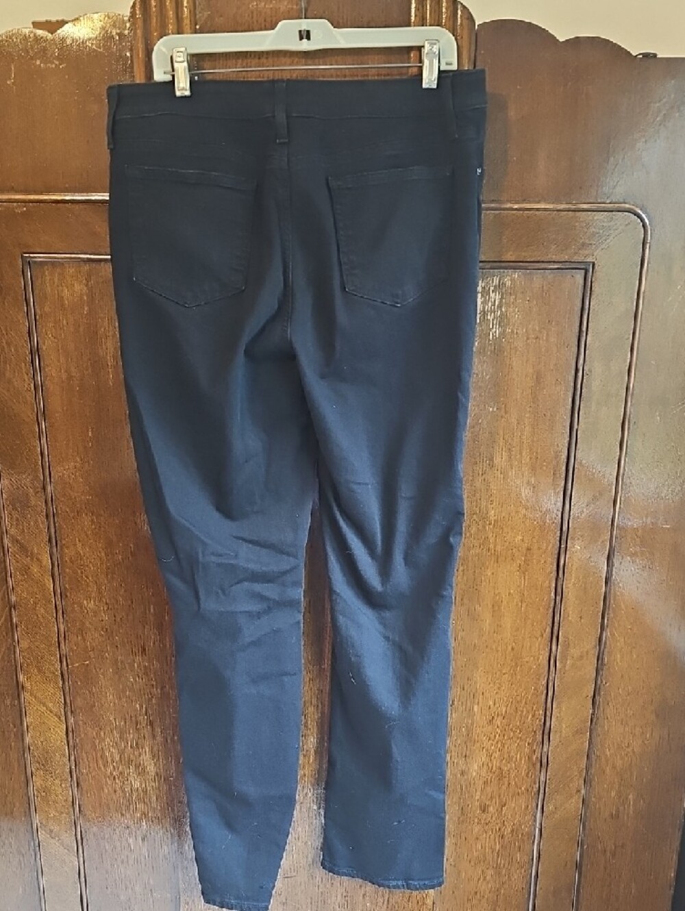 Women's Black Slim Stretch Jeans - Picture 2 of 3